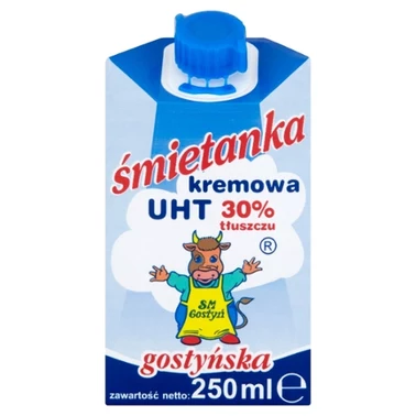 SM Gostyń Śmietanka gostyńska kremowa 30 % 250 ml - 1
