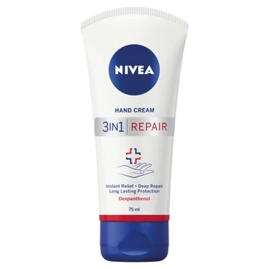 NIVEA 3w1 Repair Care Regenerujący krem do rąk 75 ml - 0