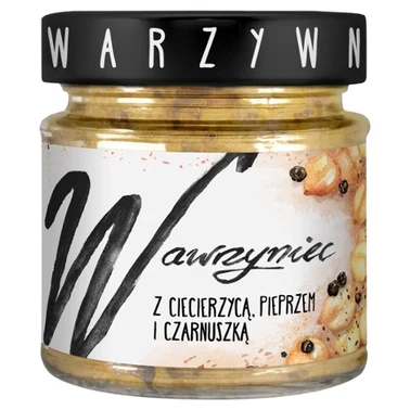 Wawrzyniec Pasta warzywna z ciecierzycą pieprzem i czarnuszką 180 g - 1