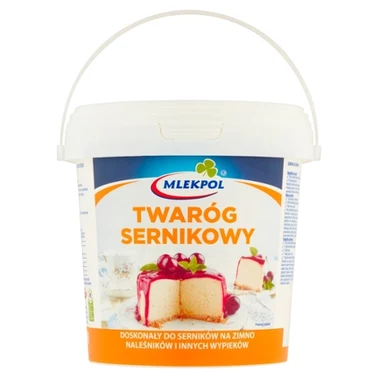 Mlekpol Twaróg sernikowy 1 kg - 1