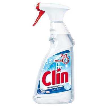 Clin Anti-Fog Płyn do mycia powierzchni szklanych 500 ml - 1