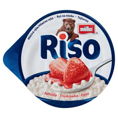 Müller Riso Deser mleczno-ryżowy truskawka 200 g - 3
