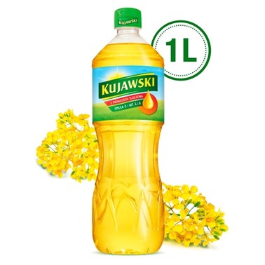 Kujawski Olej rzepakowy z pierwszego tłoczenia 1 l - 0