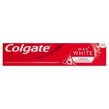 Colgate Max White Luminous Pasta z fluorem 75 ml - 0