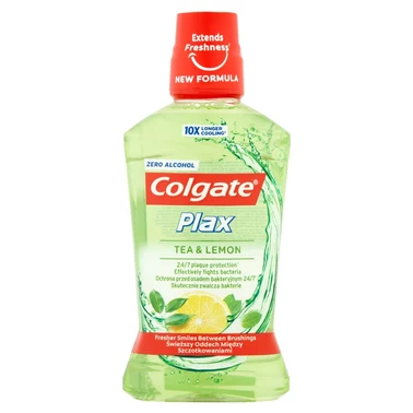 Colgate Plax Tea & Lemon Płyn do płukania jamy ustnej 500 ml - 0