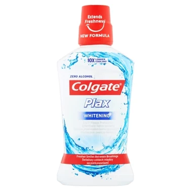 Colgate Plax Whitening Płyn do płukania jamy ustnej 500 ml - 0