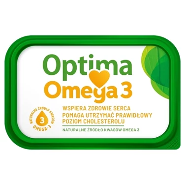 Optima Omega 3 Margaryna o zawartości trzech czwartych tłuszczu 400 g - 0