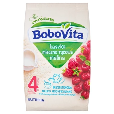 BoboVita Kaszka mleczno-ryżowa malina po 4 miesiącu 230 g - 3