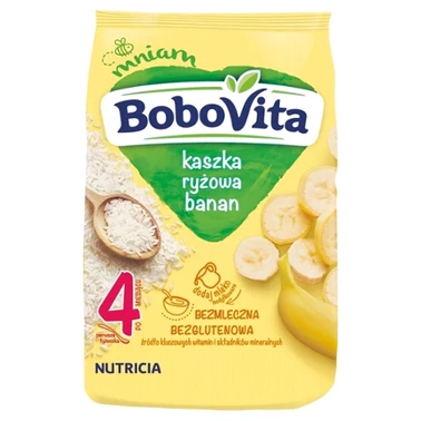 BoboVita Kaszka ryżowa banan po 6 miesiącu 180 g - 5