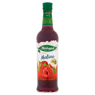 Herbapol Suplement diety syrop o smaku malinowym 420 ml - 1