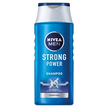 NIVEA MEN Strong Power Szampon do włosów 250 ml - 0