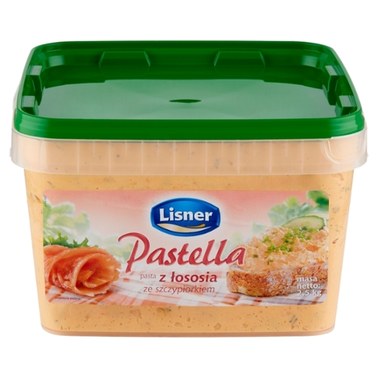 Lisner Pastella Pasta z łososia ze szczypiorkiem 2,5 kg – promocje i gdzie  można tanio kupić 