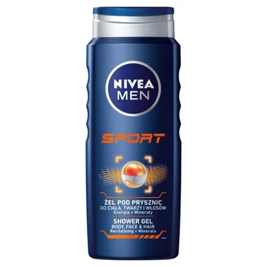 NIVEA MEN Sport Żel pod prysznic 500 ml - 0