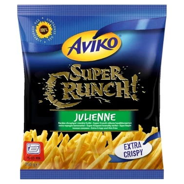 Aviko Super Crunch Julienne Bardzo chrupiące i cienkie frytki 750 g - 0