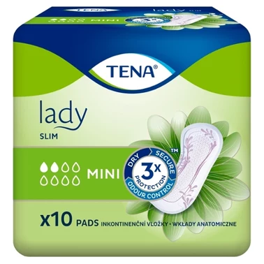 TENA Lady Slim Mini Specjalistyczne podpaski 10 sztuk - 2