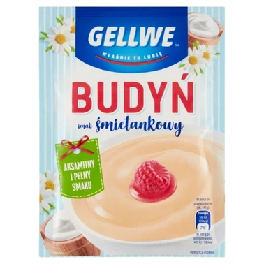 Gellwe Budyń smak śmietankowy 40 g - 1