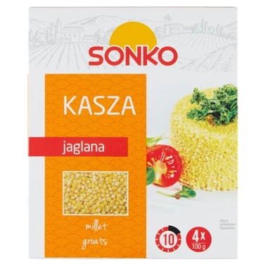Sonko Kasza jaglana 400 g (4 x 100 g) - 1