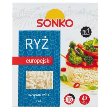 Sonko Ryż europejski 400 g (4 x 100 g) - 2