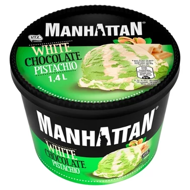 Manhattan Lody z białą czekoladą i lody pistacjowe 1400 ml - 0