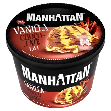 Manhattan Lody waniliowo-czekoladowe 1400 ml - 0