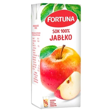 Fortuna Sok 100% jabłko 200 ml - 0