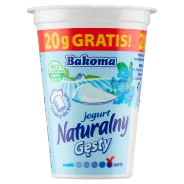 Bakoma Jogurt naturalny gęsty 150 g - 19