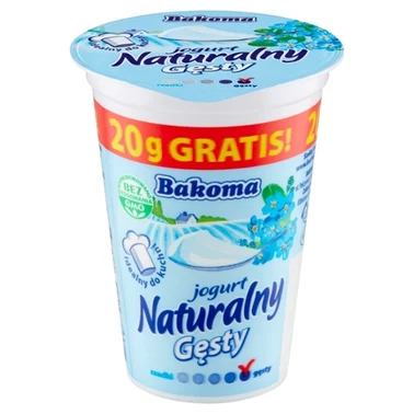 Bakoma Jogurt naturalny gęsty 150 g - 18
