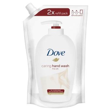 Dove Nourishing Silk Pielęgnujące mydło w płynie zapas 500 ml - 1