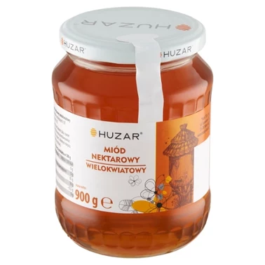 Huzar Miód nektarowy wielokwiatowy 900 g - 0