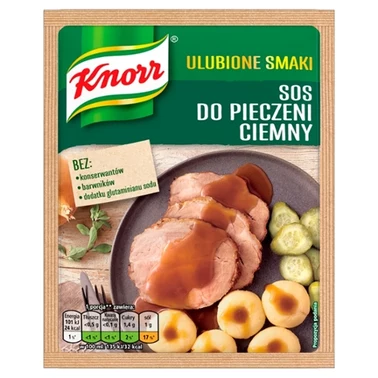 Knorr Ulubione Smaki Sos do pieczeni ciemny 29 g - 0