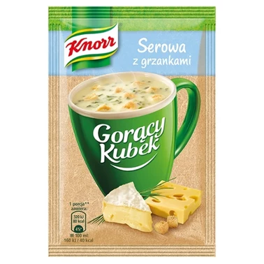 Knorr Gorący Kubek Serowa z grzankami 22 g - 1