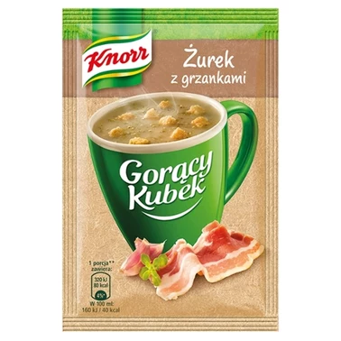 Knorr Gorący Kubek Żurek z grzankami 17 g - 1