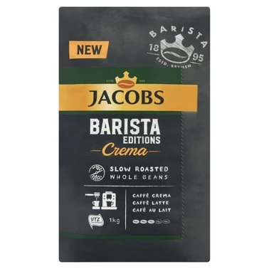 Jacobs Barista Editions Crema Kawa ziarnista wolno palona 1 kg - 4