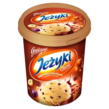 Jeżyki Classic Lody o smaku ciasteczkowym z bakaliami 500 ml - 0