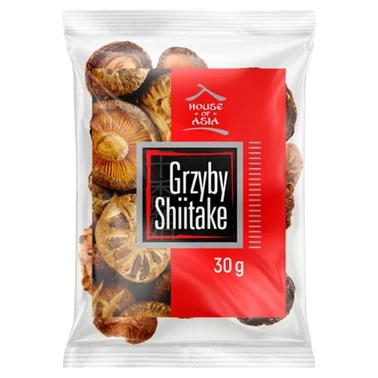 House of Asia Grzyby Shiitake całe 30 g - 1