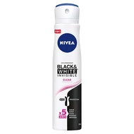 NIVEA Black&White Invisible Clear Antyperspirant w aerozolu 250 ml