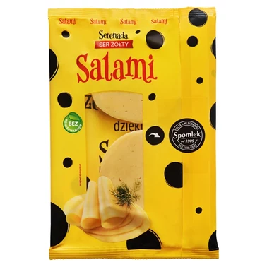 Serenada Ser żółty Salami 135 g - 0