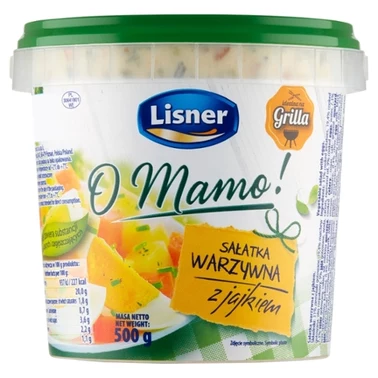 Lisner O Mamo! Sałatka warzywna z jajkiem 500 g - 7