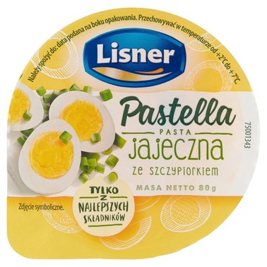 Lisner Pastella Pasta jajeczna ze szczypiorkiem 80 g - 3
