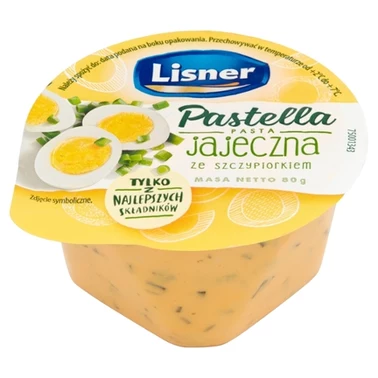 Lisner Pastella Pasta jajeczna ze szczypiorkiem 80 g - 2