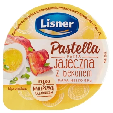 Lisner Pastella Pasta jajeczna z bekonem 80 g - 3
