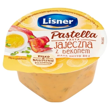 Lisner Pastella Pasta jajeczna z bekonem 80 g - 2