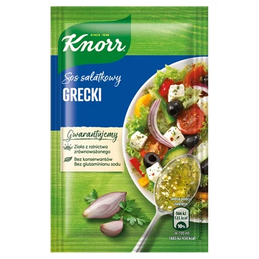 Knorr Sos sałatkowy grecki 9 g - 1