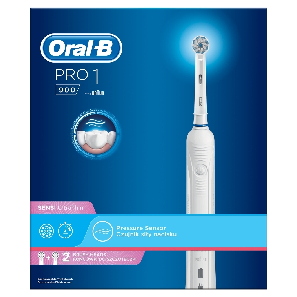 OralB Pro 1 900 Szczoteczka elektryczna do zębów stworzona w