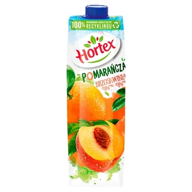Hortex Napój pomarańcza brzoskwinia 1 l - 4