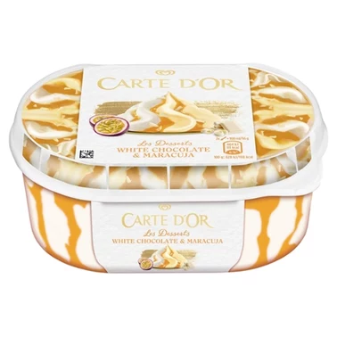 Carte D'Or Les Desserts White Chocolate and Maracuja Lody 900 ml - 0