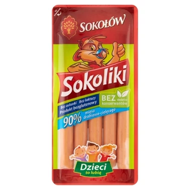 Sokołów Sokoliki Produkt drobiowy z cielęciną 140 g - 0