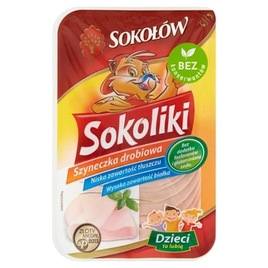 Sokołów Sokoliki Szyneczka drobiowa 100 g - 0
