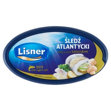 Lisner Śledź atlantycki w sosie tatarskim 280 g - 3