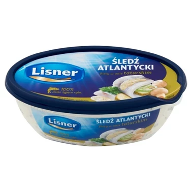 Lisner Śledź atlantycki w sosie tatarskim 280 g - 2